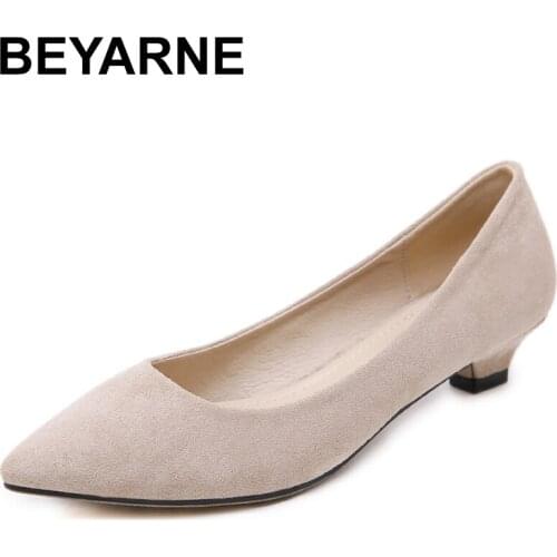 BEYARNE Women's Shoes With A Glass Heel