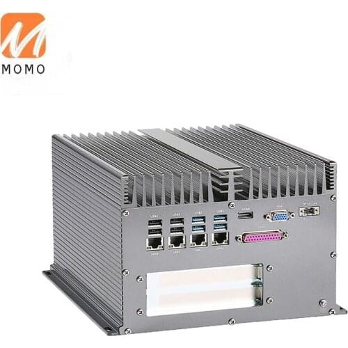 Fanless i7 Industrial Computer 4LAN 6COM 6USB With 2*PCI-E X8 expansion slot