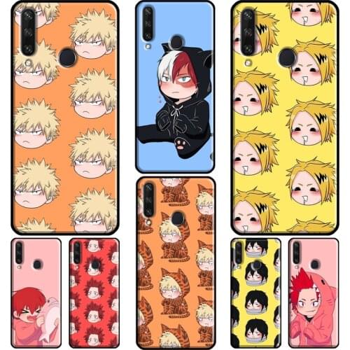 Kirishima Bakugo Todoroki BNHA For Huawei Y5P Y6P Y7A 2020 Y3 II Y5 Y6 Y9 Y7 Prime 2018 2017 2019 Nova 3i 5T Phone Case