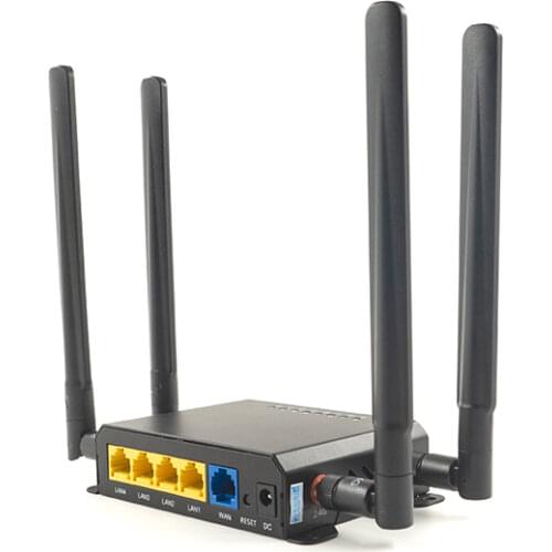 WE826-Q 3G 4G OpenWRT WiFi Router With SIM Card Slot QCA9531 300Mbps 4G LTE Router Wireless Car WiFi Hospot Wireless WiFi Router