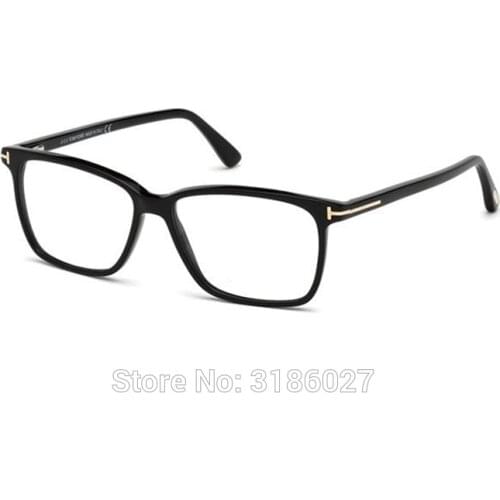 Oversized Eyeglasses Frames Tom Men prescription Acetate Male Fashionable Spectacle Frames Optical Glasses TF5478