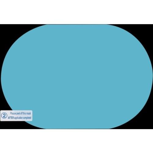 50LC 4 Pcs Car Rear View Mirror Rainproof Film Anti-Fog Clear Protective Sticker Anti-Scratch Waterproof Mirror Window Film