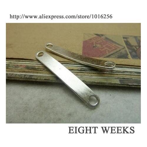 Zinc alloy pendant jewelry accessories diy handmade material charms long arc 6*44mm