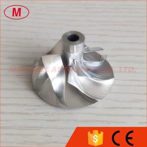 RHF3 4+4 blades 25.50/36.95mm 4+4 blades Turbocharger Billet/milling/aluminum 2024 compressor wheel