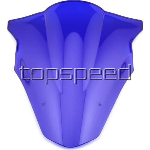 Blue Windshield Windscreen For Kawasaki NINJA 650 ER-6F EX650R 2012 2013 2014 2015 2016 Windshield Windscreen