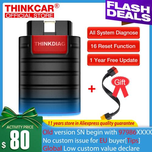 Old Boot Thinkdiag work Diagzone Full system OBD2 scanner TPMS Diagnostic Tool 15 reset services PK Launch Easydiag Tools
