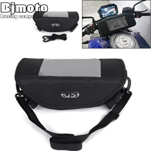 For Husqvarna 701 SUPERMOTO & ENDURO Handlebar Waterproof Bag Travel Bag For Honda Africa Twin CRF1000L Sport NC700X VFR1200X