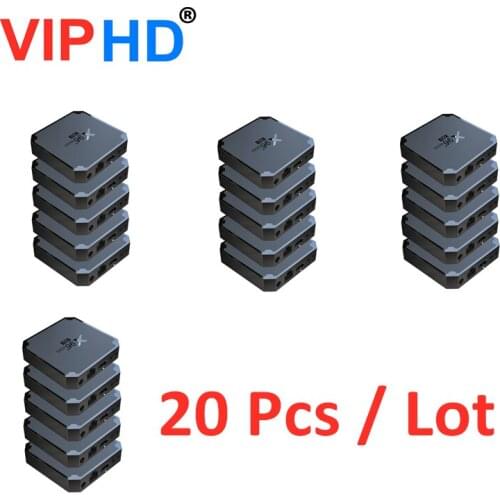 20 Pcs Package X96 Mini 5G Android Tv Box Smart Media Player Wifi S905W4 4K X96mini Set Top Box Lot