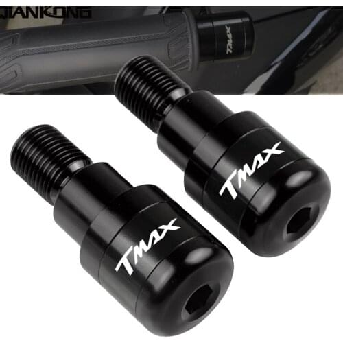 7/8" 22mm Handlebar Ends Grips Slider Handler Bar Ends For yamaha T-MAX 500 2008 2009 2010 2011 2012 T-MAX 530 2015-2016