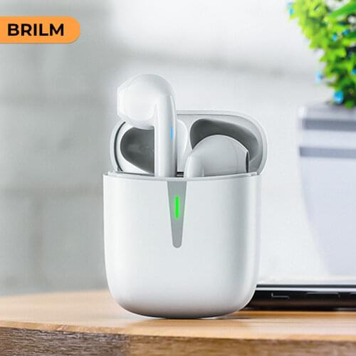 BRILM Wireless Bluetooth Earphones Earloop Headphones Fone de ouvido Music Sport Headset Gaming Handsfree For All Smart Phones