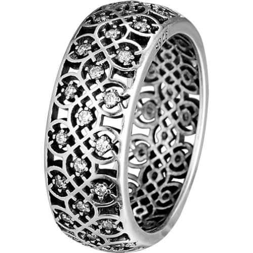 Decorative Silver S925 Ring for Women Men Gift R054