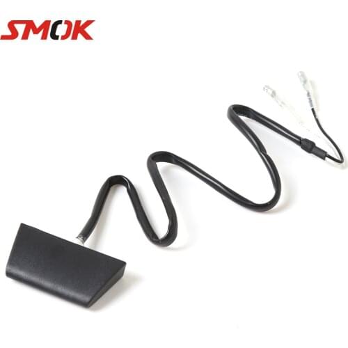 SMOK Motorcycle License Plate Holder LED Light For Honda MSX125 CB190R CB1000R Vespa GTS Kawasaki z650 Yamaha Nmax MT 03 MT 125