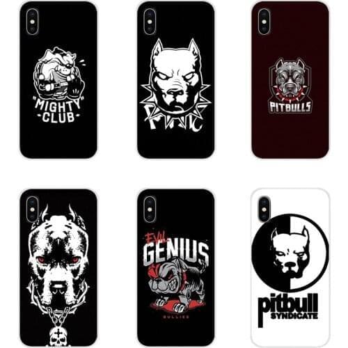 For Xiaomi Redmi Note 3 4 5 6 7 8 Pro Mi Max Mix 2 3 2S Pocophone F1 Accessories Phone Cases Covers Pit Bull Lovely Pet Dog