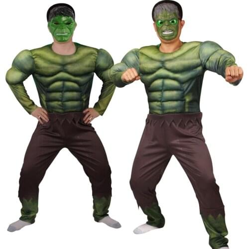 Halloween New Hulkboy With Mask Costumes Adult Men Kids Stage Performance Dress Holiday Carnival Party Cosplay Clothing