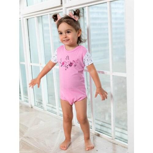 Kotmarkot Bodysuit With Short Sleeves For Babies