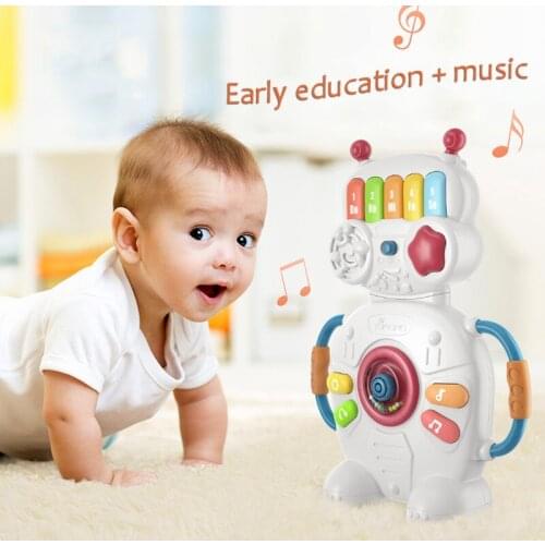Infant Indoor Rabbit Music Electronic Piano Learning Toy Interactive Robot Modeling Simulation Birthday Christmas Gift