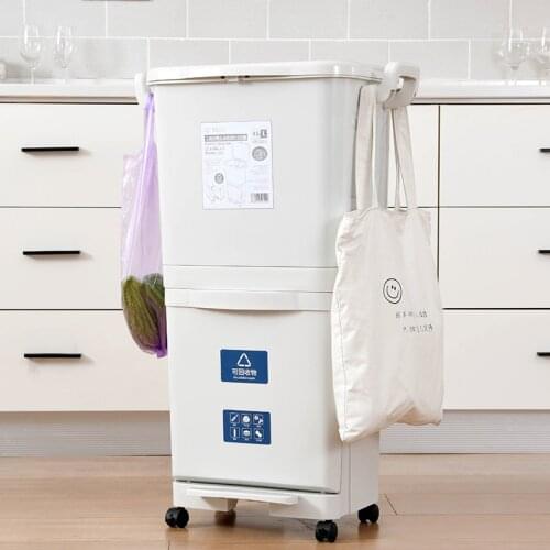 Zero Waste Trash Can Home Garden Storage Waste Bin Garbage Bag Holder Desk Bin Recycling Kosz Na Smieci Waste Container BA60LJ