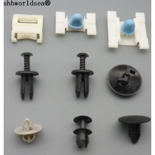 Shhworldsea Car Repair Clips Auto Door Trim Panel Bumper Fastener Rivets Retainer Fender Liner Clips Universal Interior Part