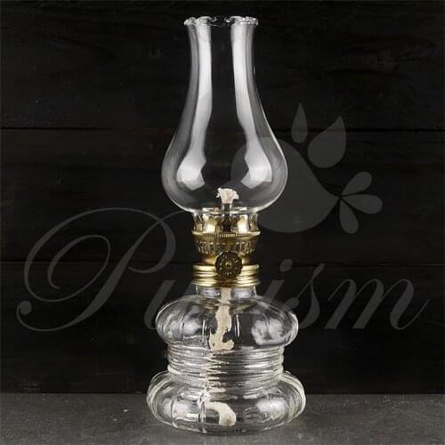 Ussr Vintage Transparent Kerosene Lamp classic Rural Nostalgia Smokeless Lantern Desktop Decorate Oil Light camping Mantelpiece