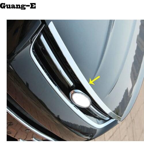 Car Garnish Front Engine Machine Grill Grille Upper Hood Stick Lid Trim Frame Lamp For Ford Kuga Escape 2013 2014 2015 2016