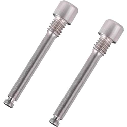 2 Pc SM4 Titanium Alloy Bicycle Disc Brake Caliper Bolts MTB Bike Rainbow Screw Repair 2-4N.M Torque M4*30mm