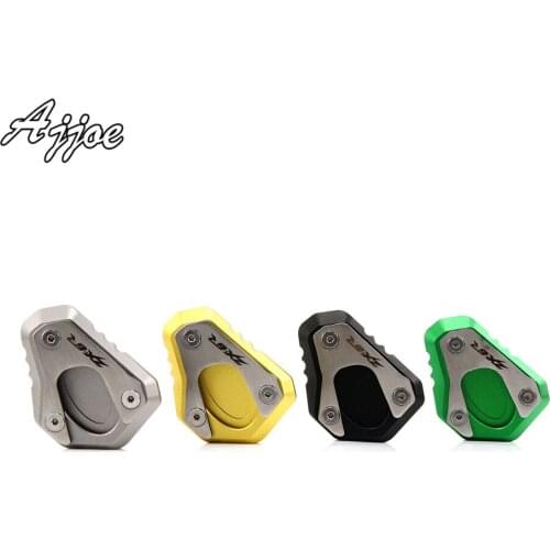 Motorcycle Kickstand Extension Plate Side Stand For Kawasaki ZX-6R ZX6R 2009-2018