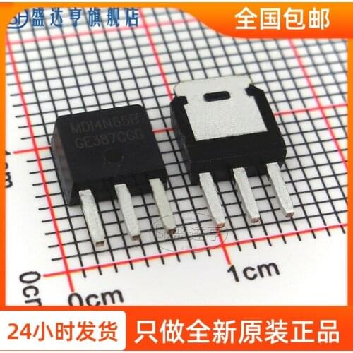 10Pcs/Lot MDI4N65B 4A 650V TO251 MOS DIP MOSFET Transistor NEW Original In Stock