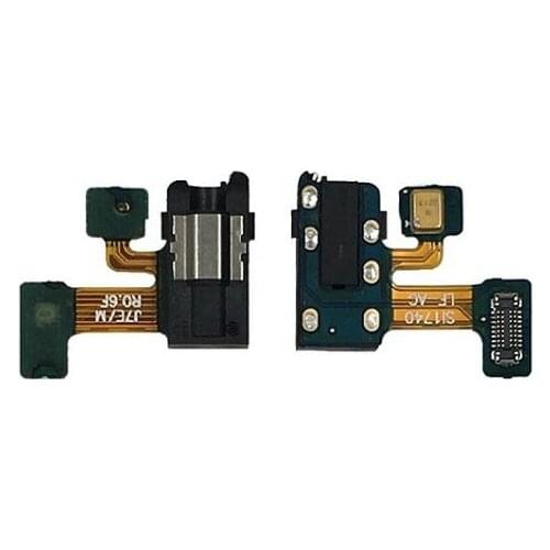 New Earphone Jack Headphone Audio Microphone Flex Cable Repair Parts For Samsung J3 J5 J7 2017 J330 J530 J730 J4 2018 j400 j400f