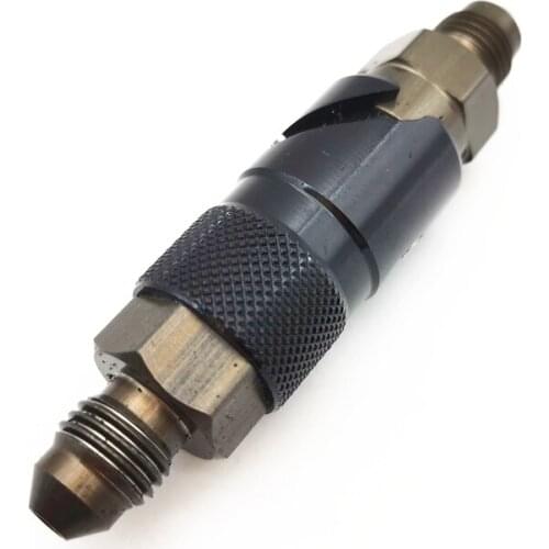 M10x1MM AN3 AN-3 Black CNC Dry Brake Line Coupling Fitting Adapter Quick Release