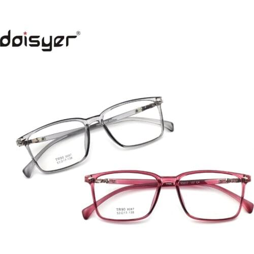 DAISYER PC TR90 Clear Lens Slim Optics Computer Glasses Women Anti Radiation Blue Light Block Blocking Glasses