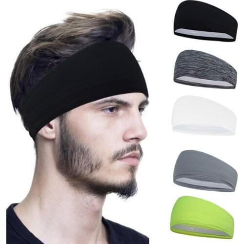 Mens and womens hair hoop yoga headband sweat-absorbent riding sports protective gear fitness running antiperspirant headband