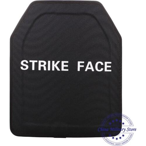 10 * 12 Inch Tactical NIJ Level IIIA PE Bullet Proof Plates Level 3A Bulletproof Board Backpack Armor Panel Tactical Body Armor