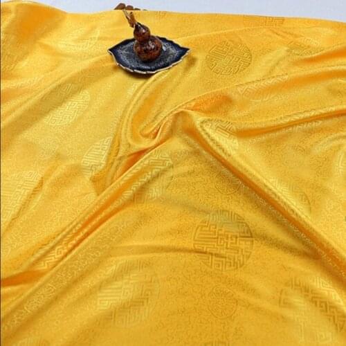 Antique silk jacquard cloth ancient Chinese clothes baby clothes satin cloth clothes horse face skirt antique embroidery fabric