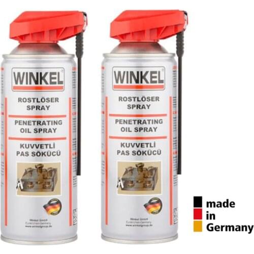 2 x Pack 400 ML Strong Rust Remover Penetrating Oil Anti Rust Lubricant Oil Spray