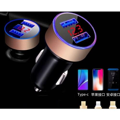 Stylish Mini Dual USB Dual Port Car Lighter Socket Charger Adapter Plug for Mercedes-Benz all class A B C E S G M ML CL CLK CL