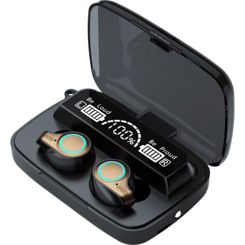 DGYZZMAX Bluetooth Headphone Wireless TWS Headset HD LED Display Large Capacity Charging Cabin IP7 Waterproof With Micophone