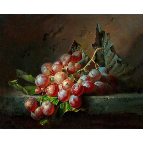 Top Quality Lovely Hot Sell Counted Cross Stitch Kit Old World Holiday Ornaments Similar DMC 64-51CM Fruits