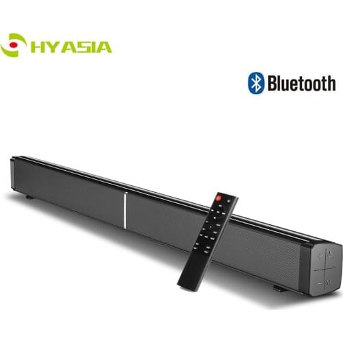 Fast Send 40W TV Soundbar Bluetooth 5.0 Home Theater Sound System AUX Optic Bass Speaker Bluetooth Sound bar for TV 3 DSP effect
