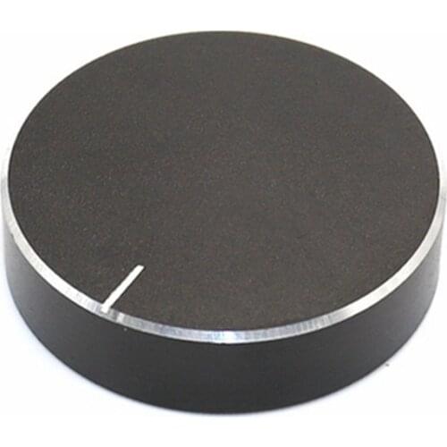 1 Pieces Aluminum Flower Shaft Knob Diameter 40mm Height 10mm Potentiometer Encoder Knob Gear Shaped Inner Hole 6mm