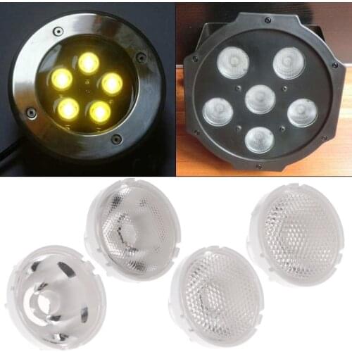 21MM High-power LED Lens Reflector Collimator 10/25/45/60 Degree Lens Reflector JUL28 dropship