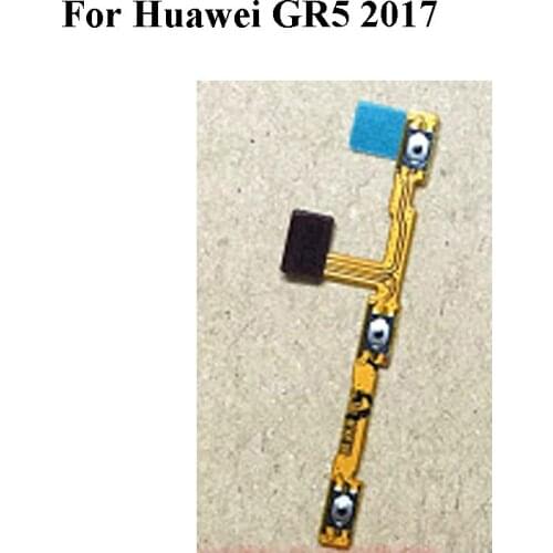 For Huawei GR5 2017 GR52017 Power Volume Button Flex Cable For Huawei GR 5 2017 Power On Off Volume Up Down Connector