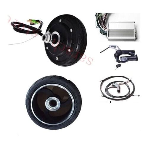 5inch 250W 48V electric wheel hub motor , electric scooter parts , electric hub motor for scooter