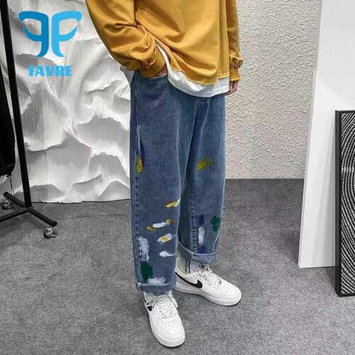 FAVRE Mens Autumn Jeans