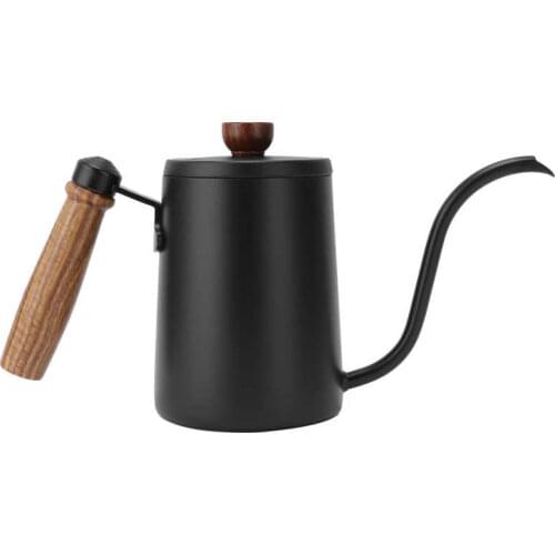 600ML Coffee Pot Fingerprint Resistance Drip Coffee Pot Durable Beautiful Practical for Brew Coffee for Gift for Coffee Lovers