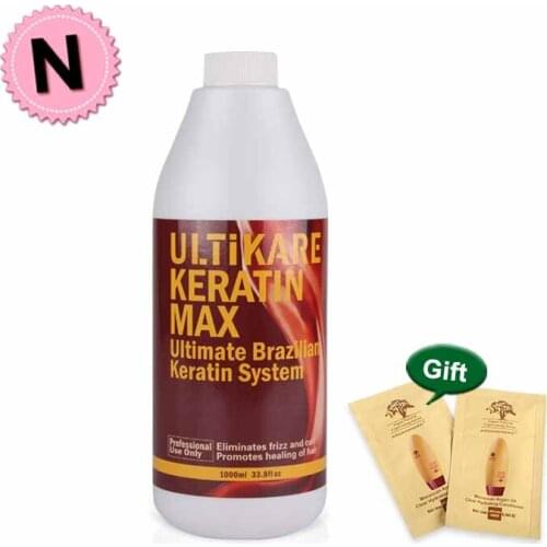 Best Selling Smell Chocolate 1000ml Ultikare Brazilian Keratin Moisturizing Treatment For Care Repairing Frizzy Hair