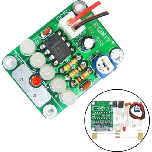 5PCS DIY Kit DC 5V Touch LED Light Kit Touch Delay Lamp Electronic Parts Production Kit