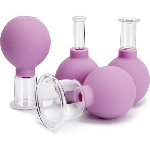 New Rubber Vacuum Cupping Massage for Body Anti Cellulite Cans Vacuum Jar Medical Chineses Therapy Cupping Health Care Tool 1PC