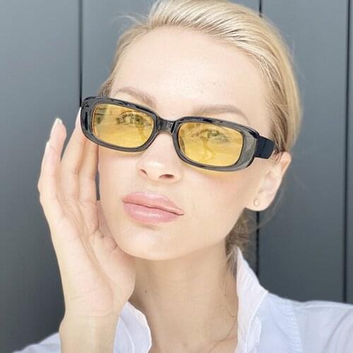 Classic Retro Square Sunglasses Women Brand Vintage Travel Small Rectangle Sun Glasses For Female Oculos Lunette De Soleil Femm