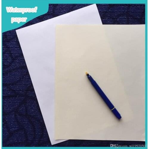 Pass counterfeit pen test no srarch no acid printinng paper waterproof with red and blue fber white color
