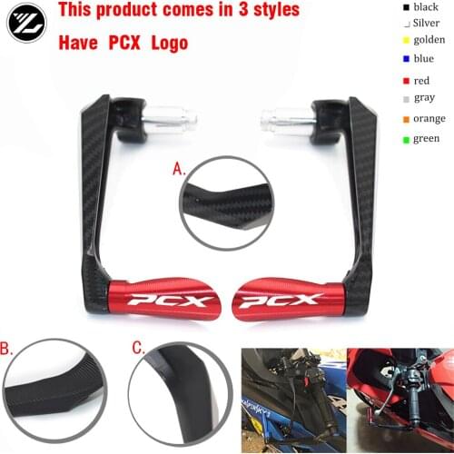 Motocycle Handlebar Handle grips Bar Ends Brake Clutch Levers Guard Protector For HONDA pcx 125 150 2018 2019